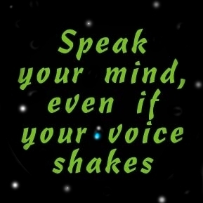 speak